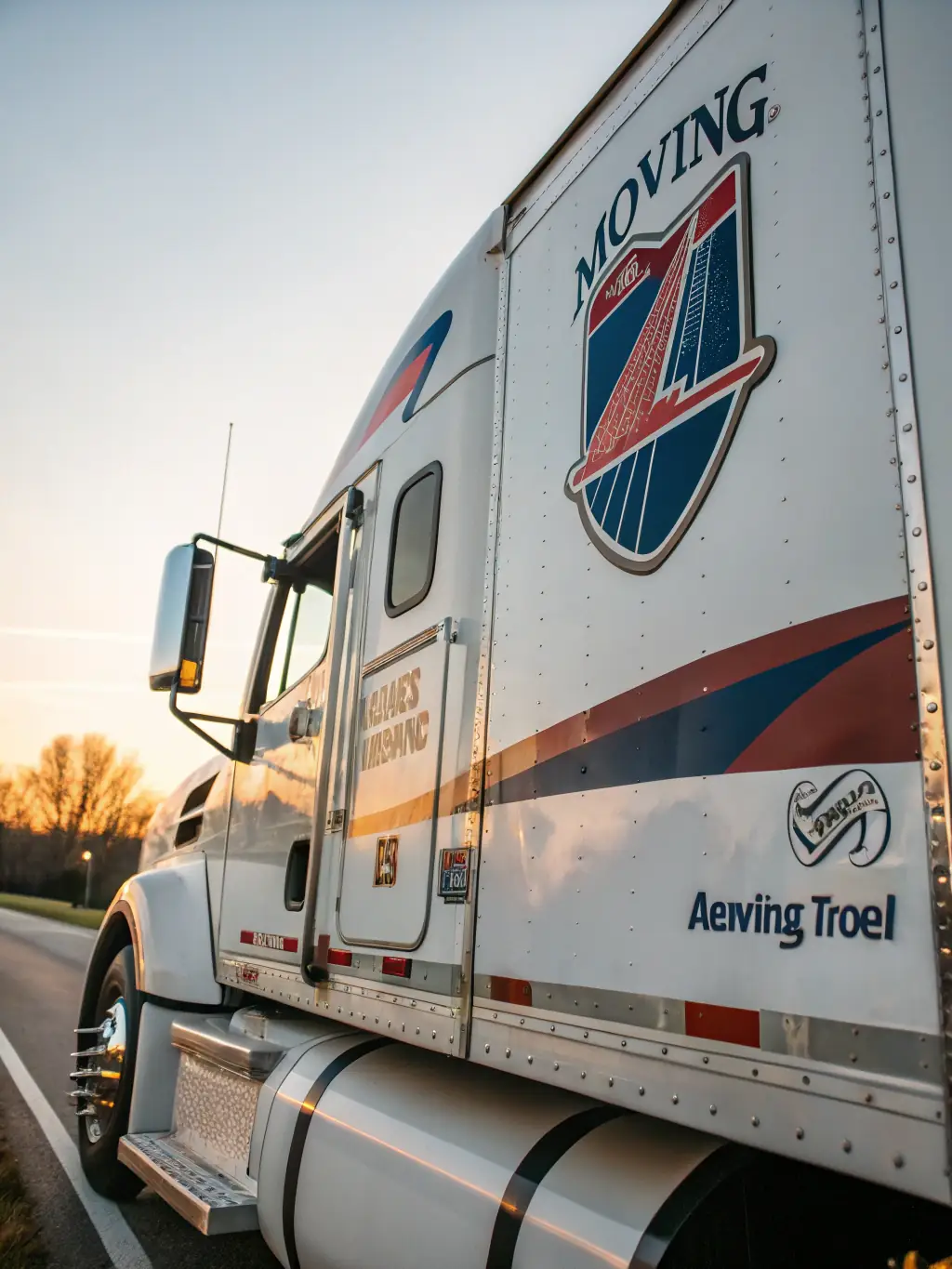 The logo of 'Farm2Fork Logistics', a silver sponsor of the Agri-Food Supply Chain Conference, showcasing their modern transportation fleet.
